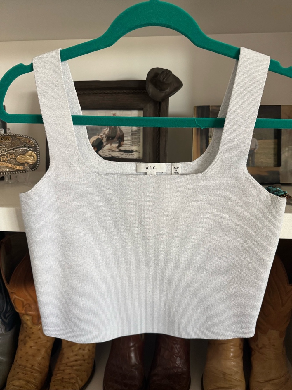 A. L. C. Crop Top